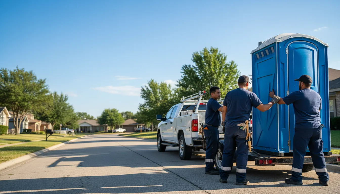 Portable Toilet Rental in Rosser, TX near me